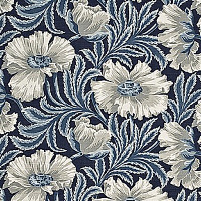 Фото Ткань портьерная с рисунком - Цветы - стиль Английский - Купить в Интернет-магазине