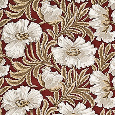 Фото Ткань портьерная с рисунком - Цветы - стиль Английский - Купить в Интернет-магазине