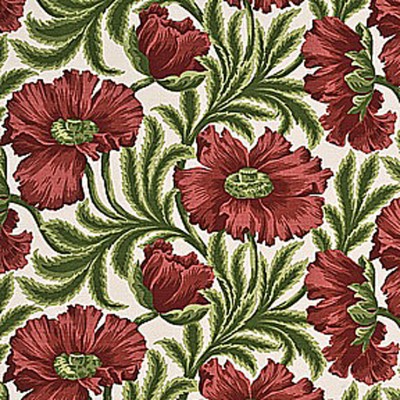 Фото Ткань портьерная с рисунком - Цветы - стиль Английский - Купить в Интернет-магазине