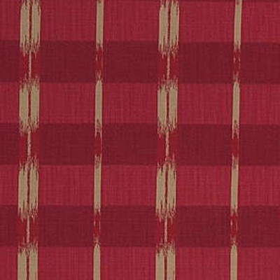 Фото Ткань портьерная с рисунком - Полоски - стиль Английский - Красные - Купить в Интернет-магазине