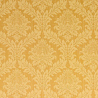 Фото Ткань портьерная с рисунком - Дамаск - стиль Английский - Желтый - Купить в Интернет-магазине