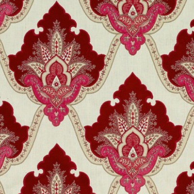 Фото Ткань портьерная с рисунком - Орнамент - стиль Английский - Светло-серый - Купить в Интернет-магазине