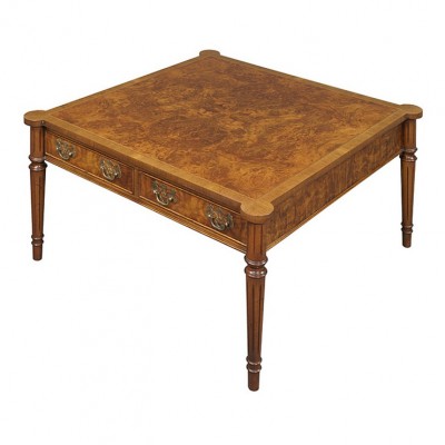 Фото Стол кофейный/журнальный - стиль Английская классика - Для гостиной - Купить в Интернет-магазине