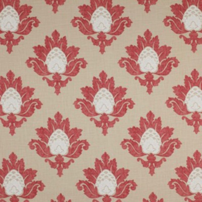 Фото Ткань портьерная с рисунком - Дамаск - стиль Английский - Бежевый - Купить в Интернет-магазине