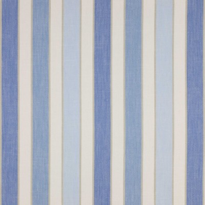 Фото Ткань портьерная с рисунком - Полоски - стиль Английский - Синие - Купить в Интернет-магазине
