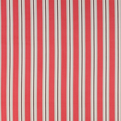 Фото Ткань портьерная с рисунком - Полоски - стиль Английский - Красные - Купить в Интернет-магазине