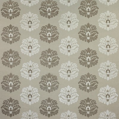 Фото Ткань портьерная с рисунком - Орнамент - стиль Английский - Коричневый - Купить в Интернет-магазине