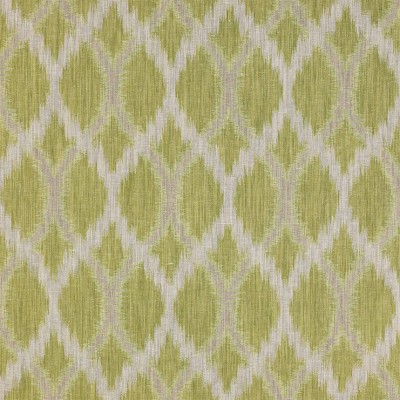 Фото Ткань портьерная с рисунком - Орнамент - стиль Современный - Зеленый - Купить в Интернет-магазине