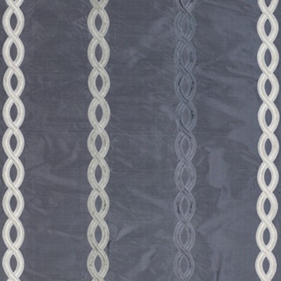 Фото Ткань портьерная с рисунком - Орнамент - стиль Современный - Синий - Купить в Интернет-магазине