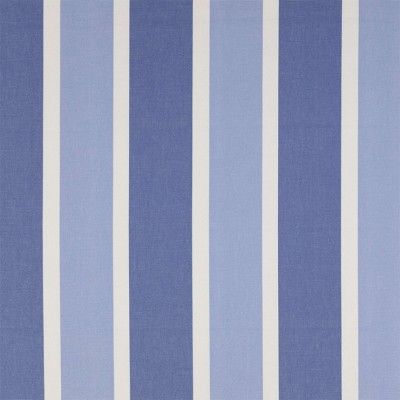Фото Ткань портьерная с рисунком - Полоски - стиль Английский - Синие - Купить в Интернет-магазине