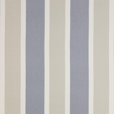 Фото Ткань портьерная с рисунком - Полоски - стиль Английский - Синие - Купить в Интернет-магазине