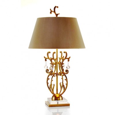 Фото Настольная лампа - стиль Американская классика - Хрустальная - Купить в Интернет-магазине