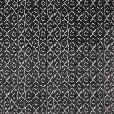 Фото Ткань портьерная с рисунком - Орнамент - стиль Современный - Черный - Купить в Интернет-магазине