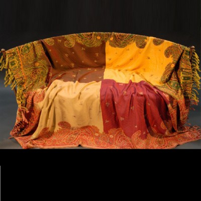 Фото Плед - стиль Европейский - Желтый - Купить в Интернет-магазине