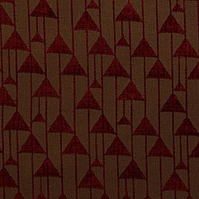 Фото Ткань портьерная с рисунком - Орнамент - стиль Английский - Коричневый - Купить в Интернет-магазине
