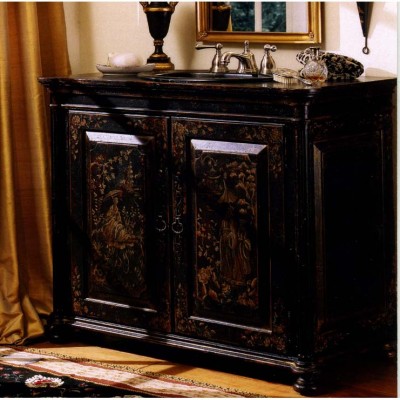 Фото Тумба для раковины - стиль Американская классика - Для ванной - Купить в Интернет-магазине