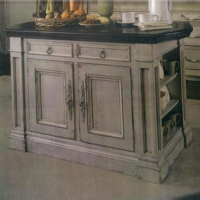 Фото Кухонный остров, прилавок, стол высокий - стиль Американская классика - Для кухни - Купить в Интернет-магазине