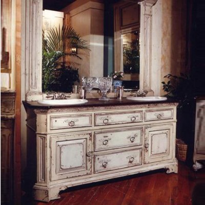 Фото Тумба для раковины - стиль Американская классика - Для ванной - Купить в Интернет-магазине