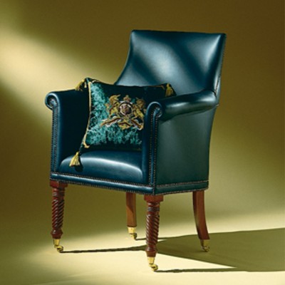Фото Рабочее кресло - стиль Английская классика - Для кабинета - Купить в Интернет-магазине