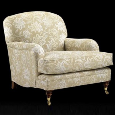 Фото Кресло обитое - стиль Английская классика - Для гостиной - удобное кресло производства США - Artistic - Draycott Design - Купить в Интернет-магазине