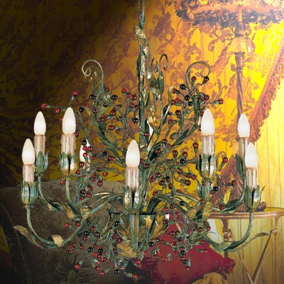Фото Люстра - стиль Европейская классика - Металлическая - Купить в Интернет-магазине