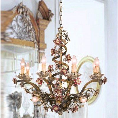 Фото Люстра - стиль Европейская классика - Металлическая - Купить в Интернет-магазине