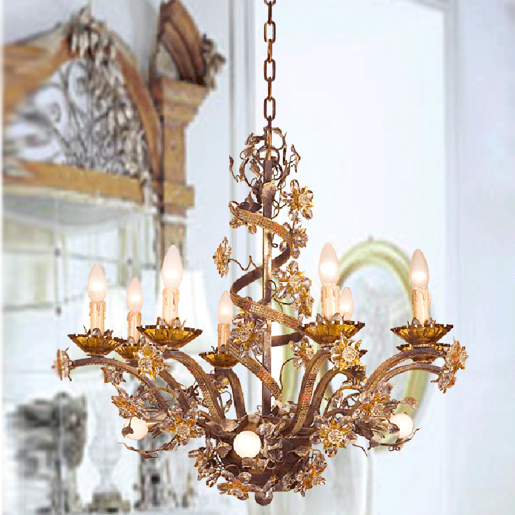 Фото Люстра - стиль Европейская классика - Металлическая - Купить в Интернет-магазине Фото Люстра - стиль Европейская классика - Металлическая - Купить в Интернет-магазине