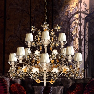 Фото Люстра - стиль Европейская классика - Хрустальная - Купить в Интернет-магазине