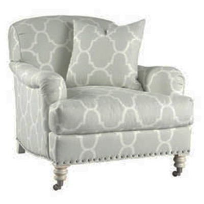 Фото Кресло обитое - стиль Американская классика - Для гостиной - удобное кресло производства США - Lillian August - Lillian August Design - Купить в Интернет-магазине