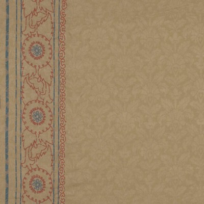 Фото Ткань портьерная с рисунком - Орнамент - стиль Американский - Коричневый - Купить в Интернет-магазине