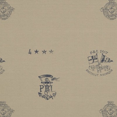 Фото Ткань портьерная с рисунком - Крупный декор - стиль Американский - Светло-коричневый - Купить в Интернет-магазине