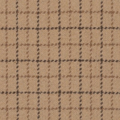 Фото Ткань портьерная с рисунком - Клетка - стиль Американский - Светло-коричневая - Купить в Интернет-магазине