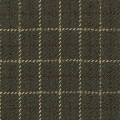 Фото Ткань портьерная с рисунком - Клетка - стиль Американский - Зеленая - Купить в Интернет-магазине