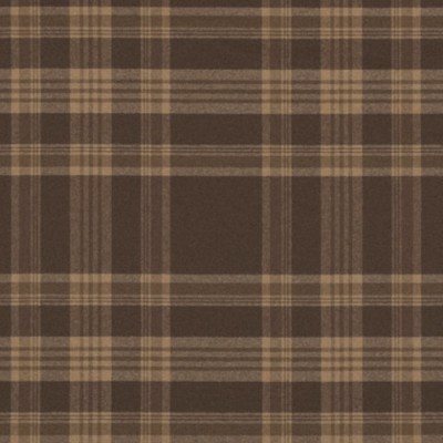 Фото Ткань портьерная с рисунком - Клетка - стиль Американский - Коричневая - Купить в Интернет-магазине