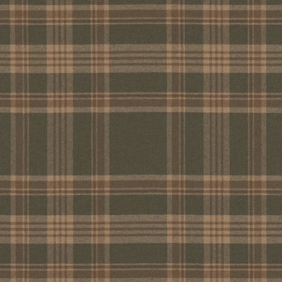 Фото Ткань портьерная с рисунком - Клетка - стиль Американский - Зеленая - Купить в Интернет-магазине