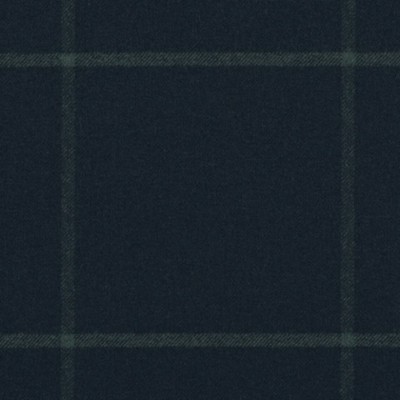 Фото Ткань портьерная с рисунком - Клетка - стиль Американский - Синяя - Купить в Интернет-магазине