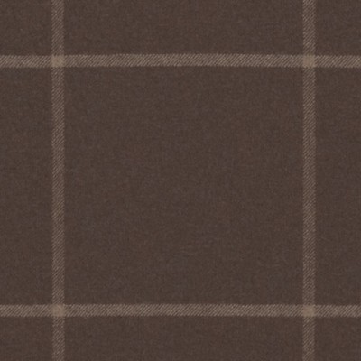Фото Ткань портьерная с рисунком - Клетка - стиль Американский - Коричневая - Купить в Интернет-магазине