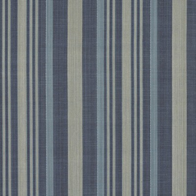 Фото Ткань портьерная с рисунком - Полоски - стиль Американский - Синие - Купить в Интернет-магазине