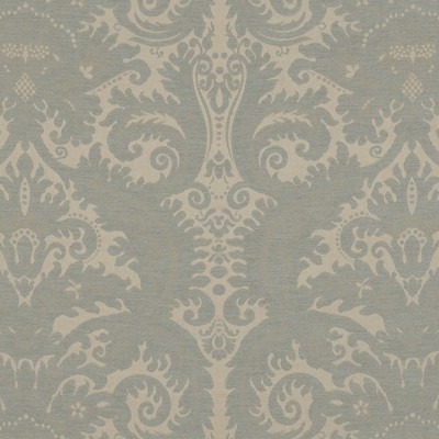 Фото Ткань портьерная с рисунком - Дамаск - стиль Американский - Светло-коричневый - Купить в Интернет-магазине