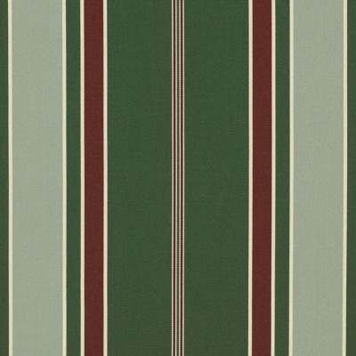 Фото Ткань портьерная с рисунком - Полоски - стиль Американский - Зеленые - Купить в Интернет-магазине