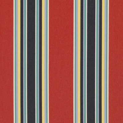 Фото Ткань портьерная с рисунком - Полоски - стиль Американский - Красные - Купить в Интернет-магазине