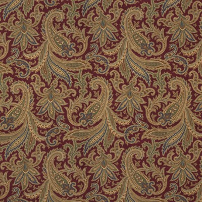 Фото Ткань портьерная с рисунком - Пейсли - стиль Американский - Купить в Интернет-магазине