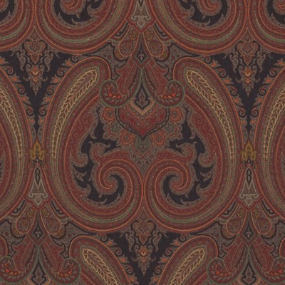 Фото Ткань портьерная с рисунком - Пейсли - стиль Американский - Купить в Интернет-магазине
