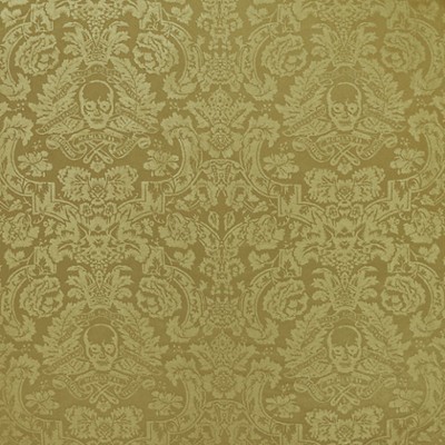 Фото Ткань портьерная с рисунком - Дамаск - стиль Американский - Зеленый - Купить в Интернет-магазине