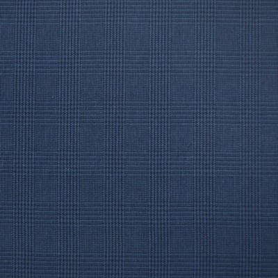 Фото Ткань портьерная с рисунком - Клетка - стиль Американский - Синяя - Купить в Интернет-магазине