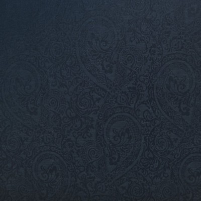 Фото Ткань портьерная с рисунком - Дамаск - стиль Американский - Черный - Купить в Интернет-магазине