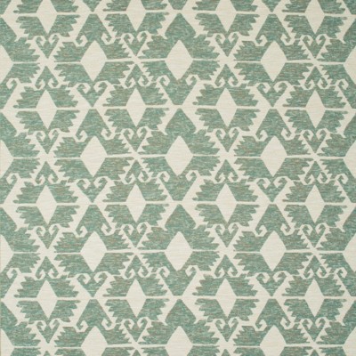 Фото Ткань портьерная с рисунком - Орнамент - стиль Английский - Зеленый - Купить в Интернет-магазине
