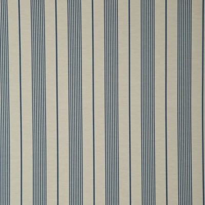 Фото Ткань портьерная с рисунком - Полоски - стиль Английский - Синие - Купить в Интернет-магазине
