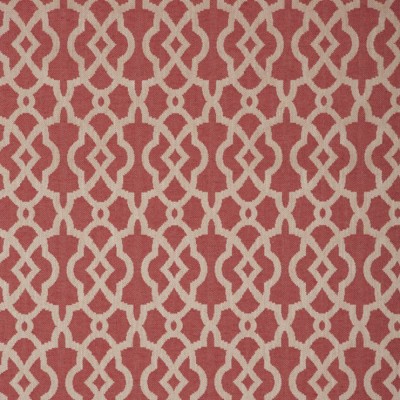 Фото Ткань портьерная с рисунком - Орнамент - стиль Английский - Красный - Купить в Интернет-магазине