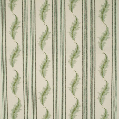 Фото Ткань портьерная с рисунком - Полоски - стиль Английский - Зеленые - Купить в Интернет-магазине